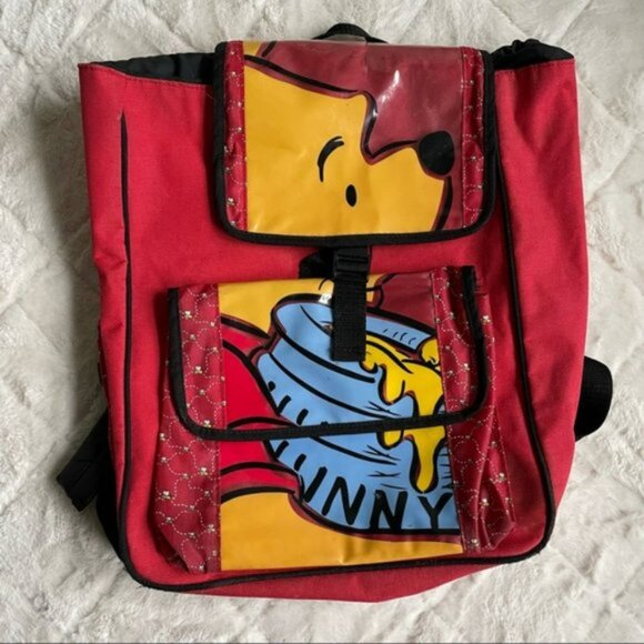 Disney | Vintage Winnie The Pooh Classic Red Backpack | One Size main image 11